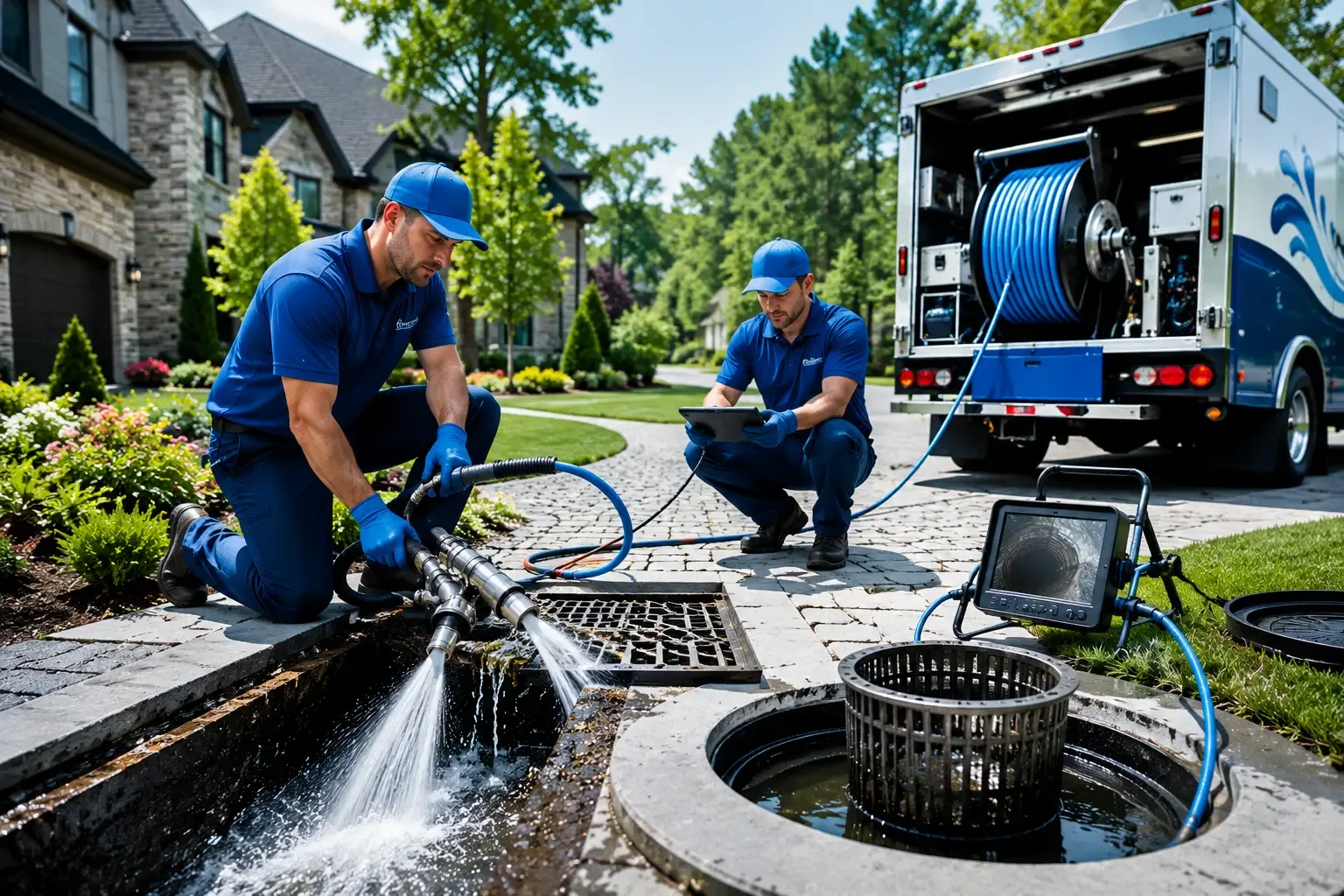 Local outdoor drain cleaning professionals in Delco, NC