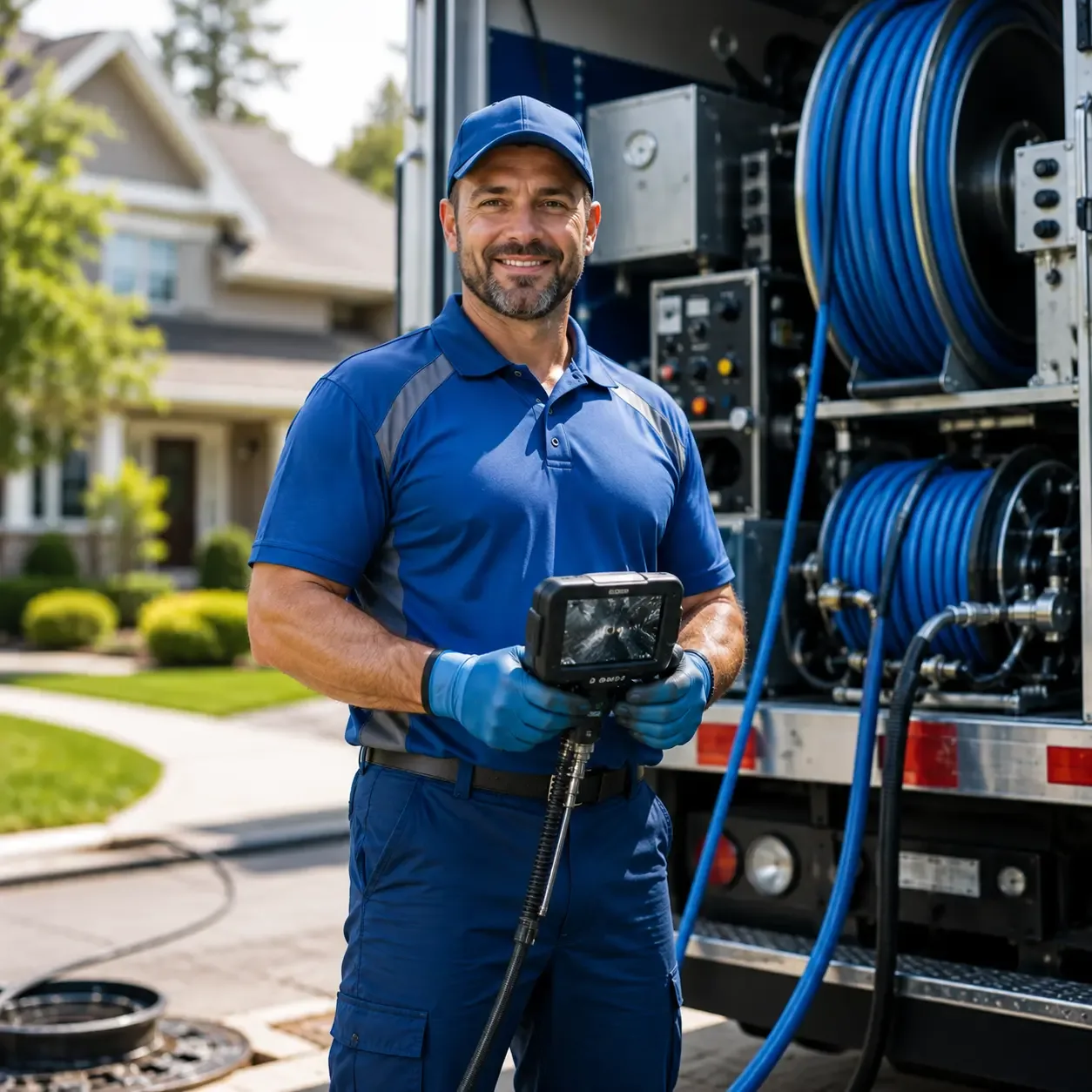 Local outdoor drain cleaning specialists in Delco, NC